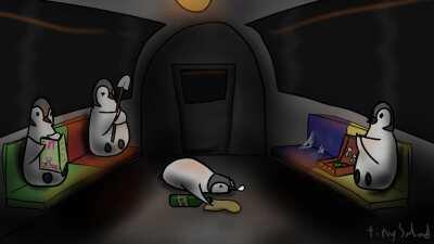 Why doesn't Authright wanna get on the train?