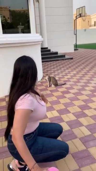 Looks at her boobs 🥰🤩