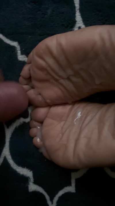 Ebony soles cum ❤️
