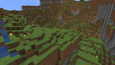 One bucket of water goes a long way