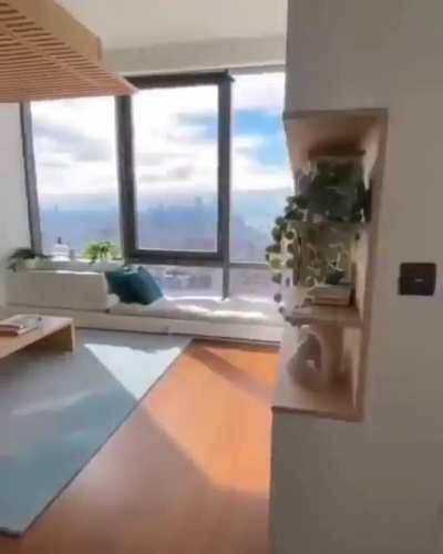 Automated, concealed living spaces