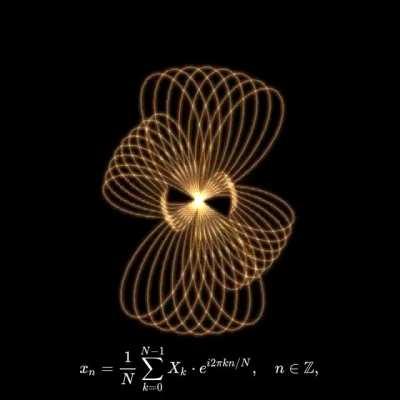 Wrote a few Discrete Fourier Transform classes and applied them to a 1000-point line renderer in Unity. (info in comments)