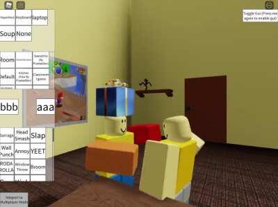 aaa has had enough of bbb’s bullcrap, and so he beats him to death with his own two greasy hands.