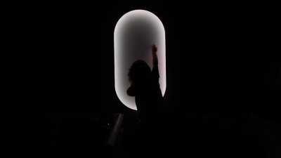 Toddler-proof James Turrell inspired night light