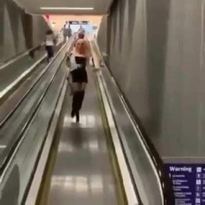 HMC while I walk with a drink