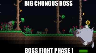 Big chungus Boss Fight