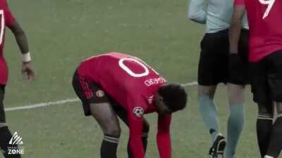 It was decided prematch that Martial was going to take any penalty to get off the mark. When the penalty eventually happened, Martial offered Rashford to take it as he was on a hattrick. But Ole still reiterated that Martial should take it and he did. Sho