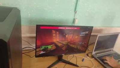 some of my classmates saw me playing and were interested. Now I'm an Ultrakill Coach.