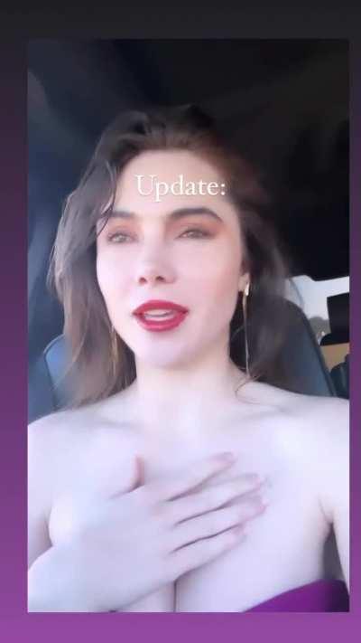 “Update” regarding her mom’s dress