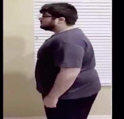 Take a picture from the side again, I dare you.