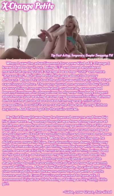 Gabe, now Grace, fun-sized