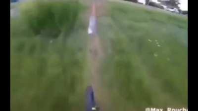 I edited this biking video which somebody crossposted here to be more Mario Kart