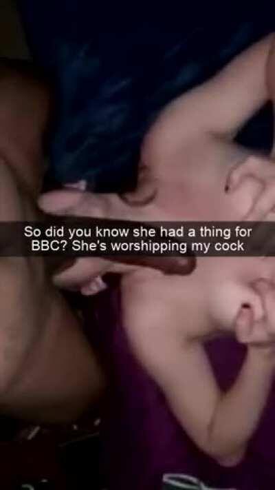 He gets to use her throat to get himself off--- u get some snapchats