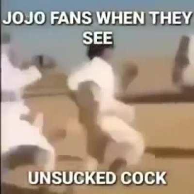 Jojo fans trying to convince me that their show is worth watching