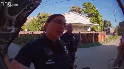 To say covering the camera is a officer safety protocol 