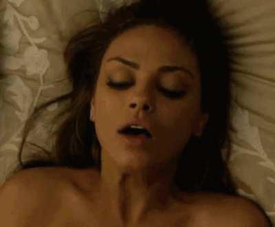 Mila Kunis has an amazing face when she cums during an orgasm
