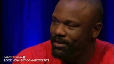 Boxer uses a strange analogy.