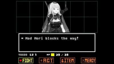 Mori Calliope X Undertale