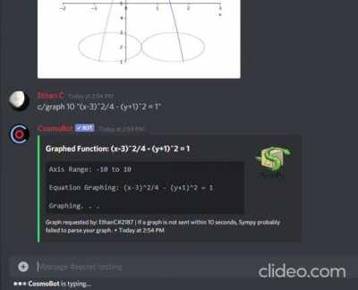 Creating a graphing calculator on discord