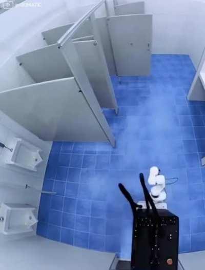 Fully automatic toilet cleaner