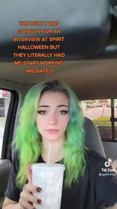 She was over qualified