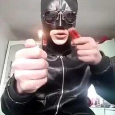 BECAUSE IM BATMAN!!!!!!