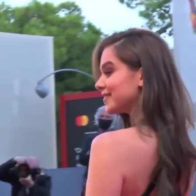 Beauty blowing a kiss