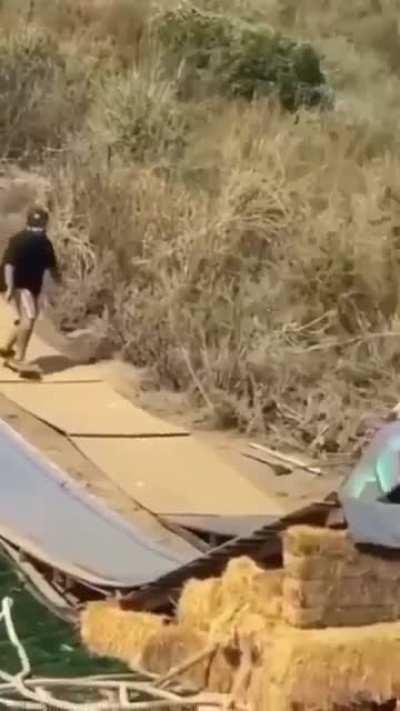 Jumping with a skateboard