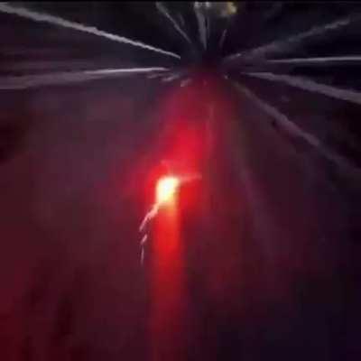 Just follow the flare..!