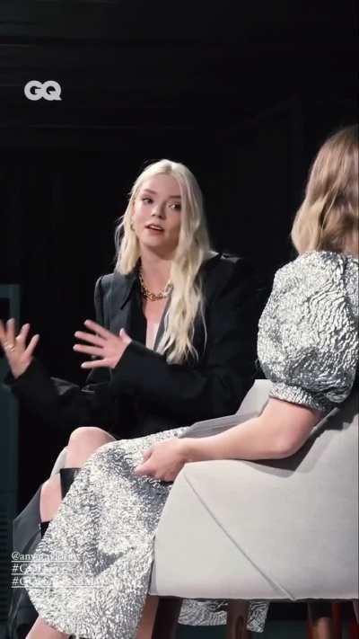 Anya at the GQ Heroes event 