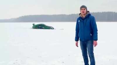 Drift on ice