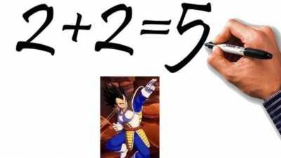 Vegeta helps man fix his miscalculation