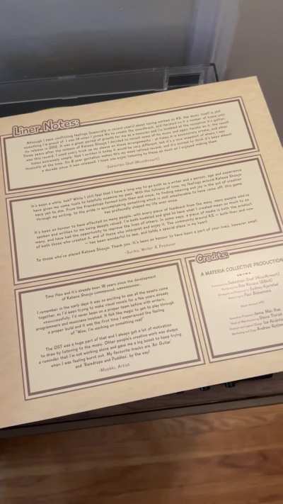 Vinyl arrived today!!! 😊