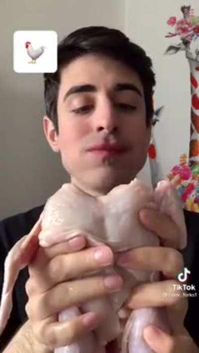 Professional Chef shows you how to correctly prepare roast chicken.