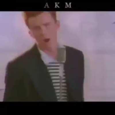 Light it up like Rick Astley