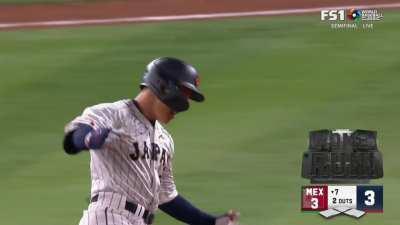 [Highlight] Yoshida ties the game up with a 3-run home run for Japan!
