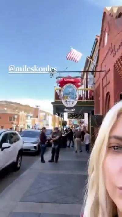 Walking around Park City