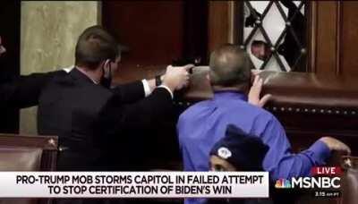 Joe Scarborough loses it and drops the F-bomb in passionate rant about police response to Capitol riots