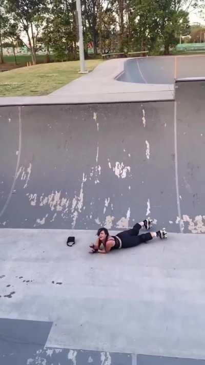 to roller skate safely 