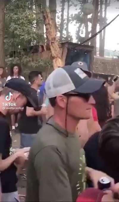 Gum isn't the only thing he's been chewing on