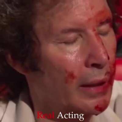 Fake acting vs REAL acting