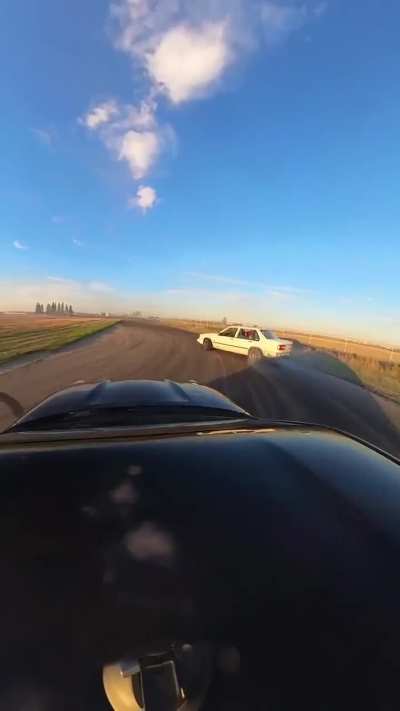 Drifting my Volvo 940 sedan