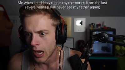 He was terrible but I miss him I miss him I m-