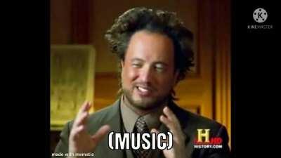 Devils Never Cry but it's a collage of random memes