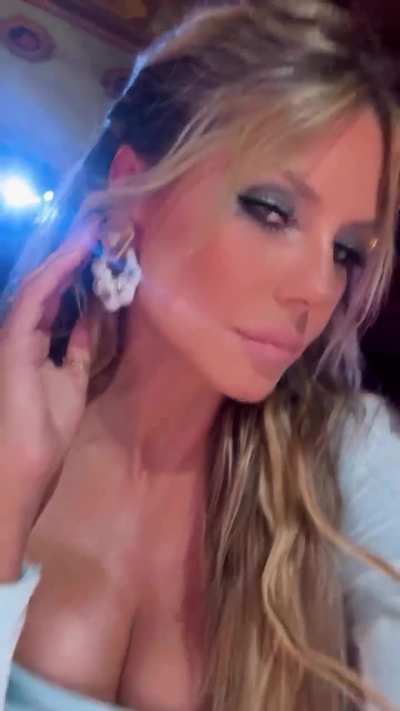 Showing some cleavage prepping show start september 12 2024