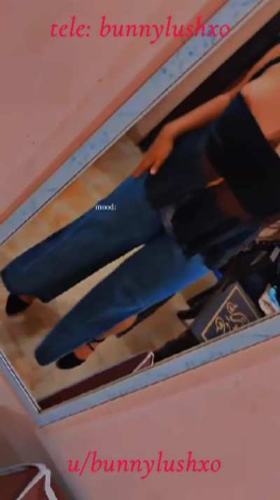 I didn’t plan to tease this much… but the mirror had other ideas 😏