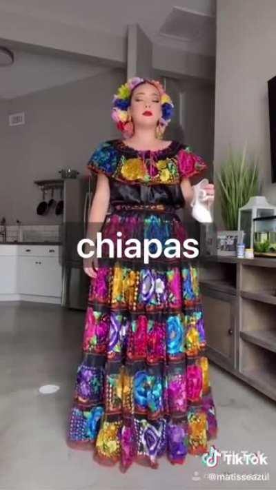 Qué hermosos vestidos tradicionales 💪🇲🇽