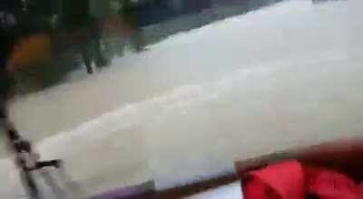 WCGW Driving through river