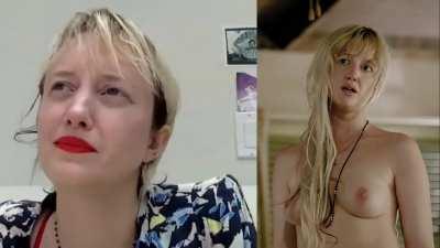 Andrea Riseborough (Oblivion, Mandy) talking loving playing her character while doing full frontal nudity in Bloodline
