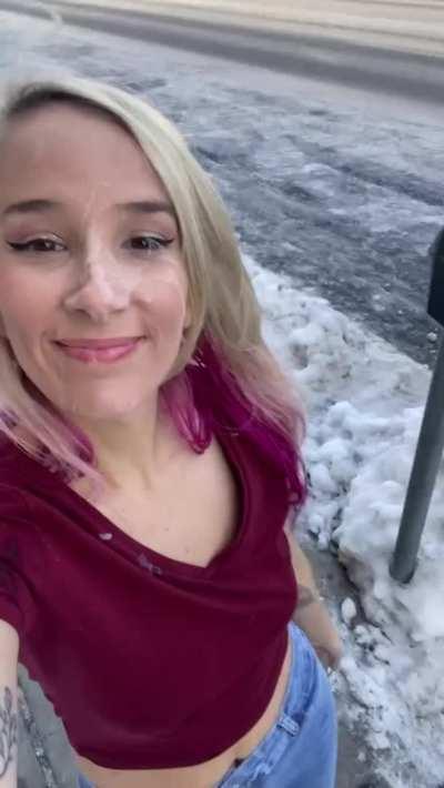 My first CumWalk… I was so nervous